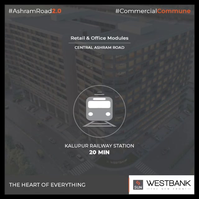 The essence and strategic positioning of this business hub makes it an attractive proposition and is an integral part of the concept.

#SunBuilders #RealEstate #Ahmedabad #RealEstateGujarat #Gujarat #SunWestBank #WestBank #AshramRoad
