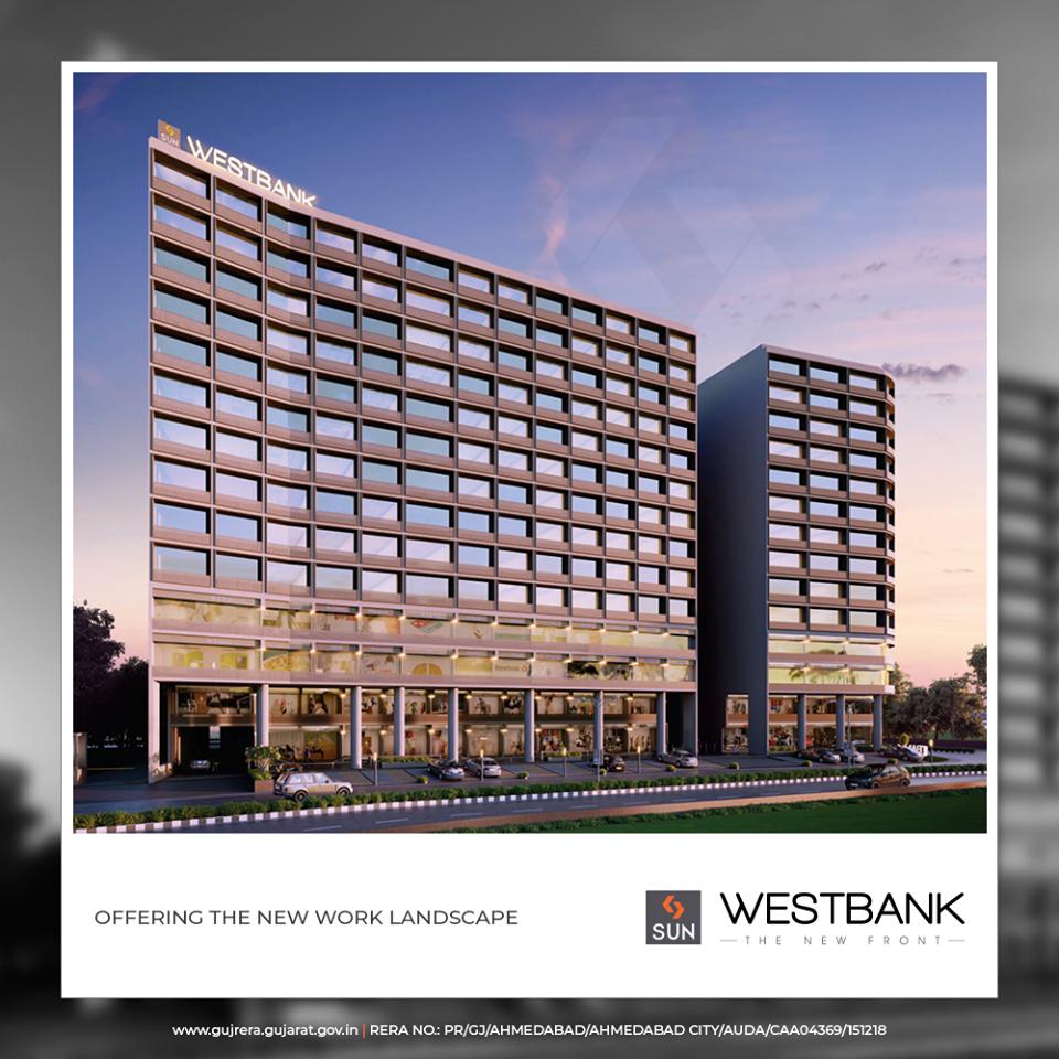 #SunWestBank promises to offer you the new work landscapes at #AshramRoad2point0!

#SunBuildersGroup #Ahmedabad #Gujarat #RealEstate #SunBuilders https://t.co/B17LzrMNY8