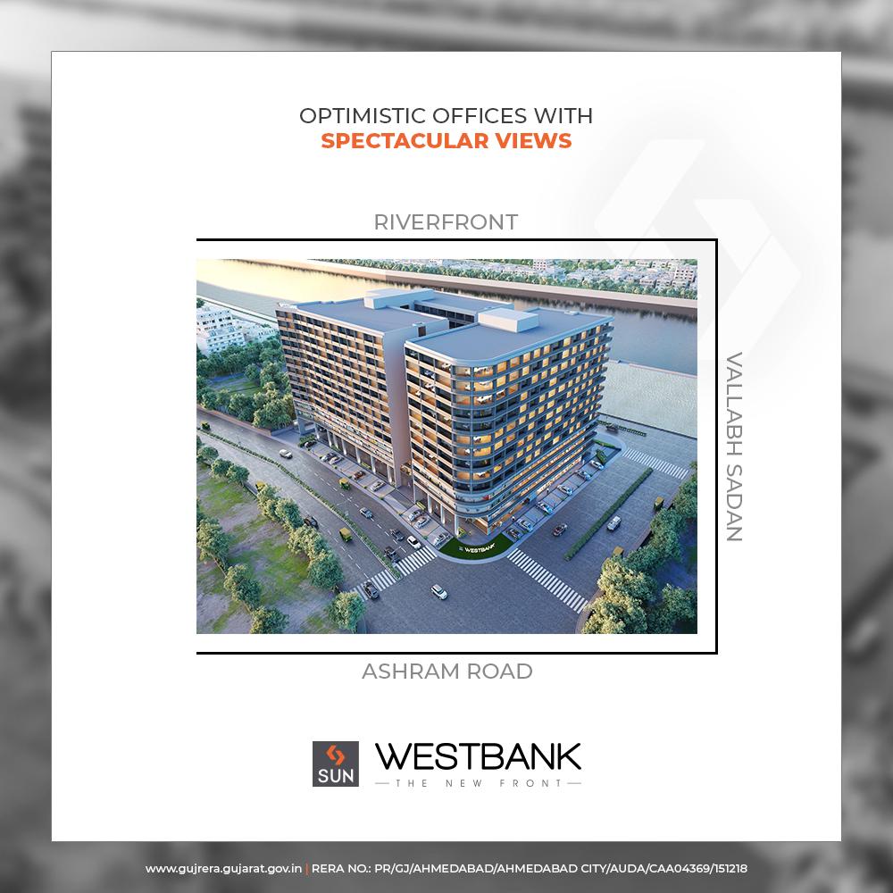 Offices and retail spaces that optimize your positioning!

#SunWestBank #SunBuildersGroup #Ahmedabad #Gujarat #RealEstate #SunBuilders https://t.co/Onr0eP2aWq