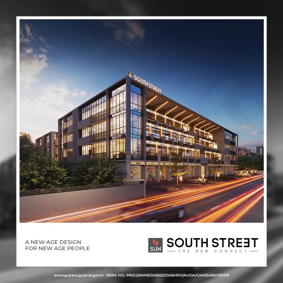 SOUTH STREET is designed for today’s needs looking at the opportunity of the captive audience at SOBO

#SunSouthStreet #SunBuildersGroup #Ahmedabad #Gujarat #Residences #ResidentialSpaces https://t.co/VFpY024Mdo