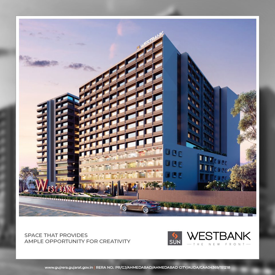 #SunWestBank, space that provides ample opportunity for creativity

#SunBuildersGroup #Ahmedabad #Gujarat #RealEstate #SunBuilders https://t.co/O489m9xQzP