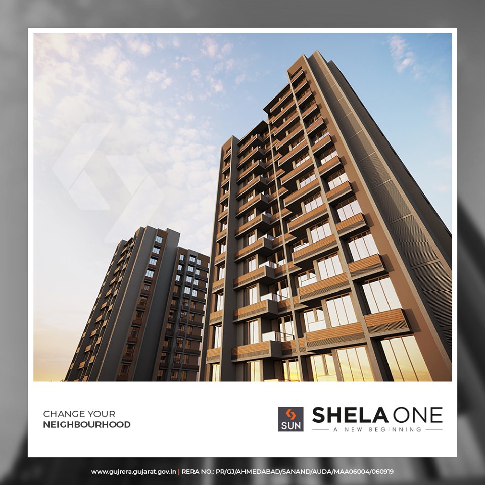 “Change is as good as a voyage.”

Change your neighbourhood to live well connected at Shela One

#ShelaOne #SunBuildersGroup #SunBuilders #RealEstate #Ahmedabad #RealEstateGujarat #Gujarat https://t.co/yQTEH3BvQj