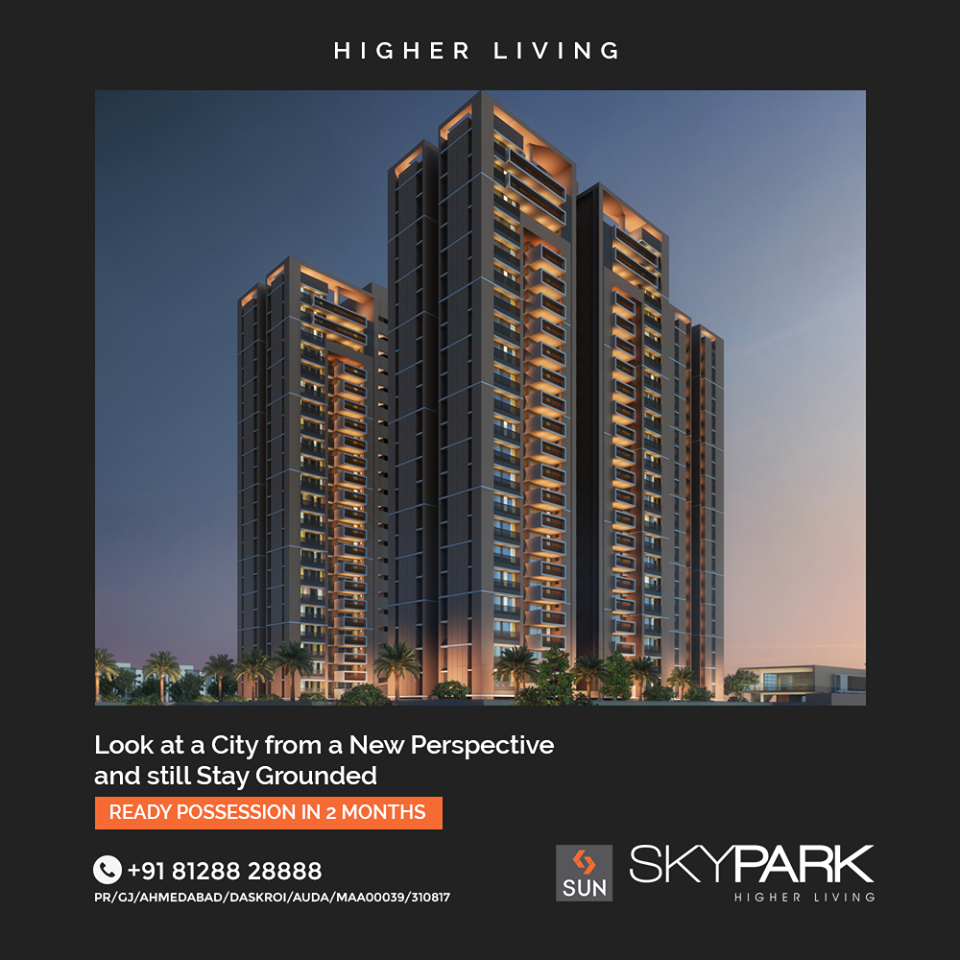 Get Access to Quality Living and an Out of the World Experience in just 2 more Months. A 22 Storey Residential 
ReadMore:https://t.co/zc4FiLT7R5

#SunSkyPark #Ahmedabad #SunBuildersGroup #Gujarat #RealEstate #SunBuilders https://t.co/rK51nwXIm3