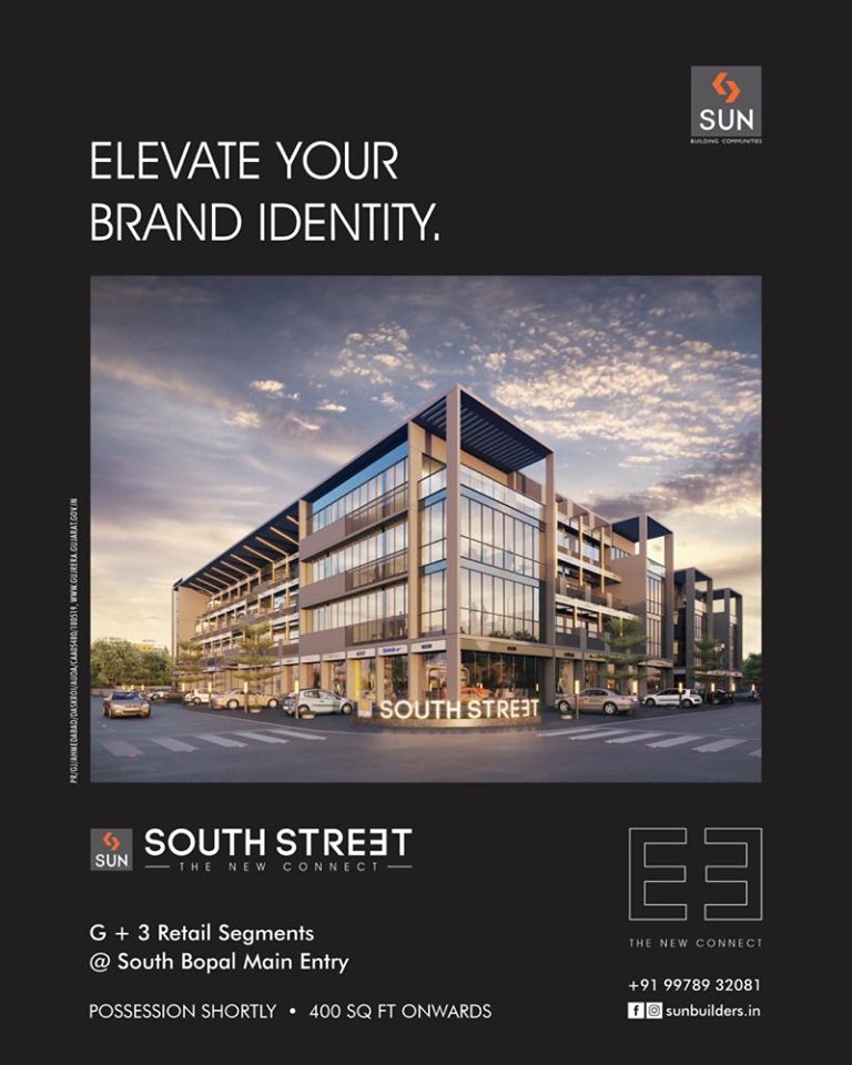 Sun South Street is designed for today’s retail needs looking at the opportunity of the captive audience at SOBO.

For Details Call: +91 99789 32081

#SunSouthStreet #Ahmedabad #SunBuildersGroup #Gujarat #RealEstate #Commercial #Retail #SunBuilders #SouthBopal #SOBO https://t.co/9pzyTU2wKW