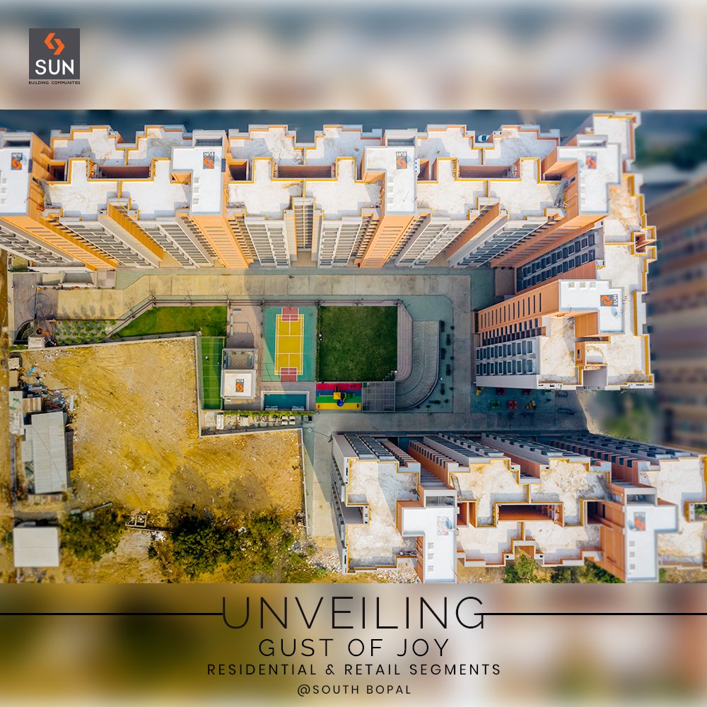 Bringing to you the Gust of Joy for you to Re-Enjoy Life! 
Unveiling a Lifestyle that is replenished with More Happiness and More Time because we know that the joy of memories of time well spent in infinite. 
#SunBuilders #SunBuildersGroup #Ahmedabad #RealEstateAhmedabad https://t.co/dYFj5VRDHt