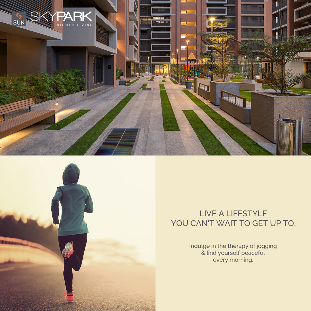 Live a lifestyle you can't wait to get up to, as you indulge in everyday activities that keep you healthy & grounded. At Sun Sky Park, you get the finest amenities along with a superlative quality of life with a home in the clouds.

#SunSkyPark #SkyPark #SunBuilders https://t.co/tcPQHcSFRG