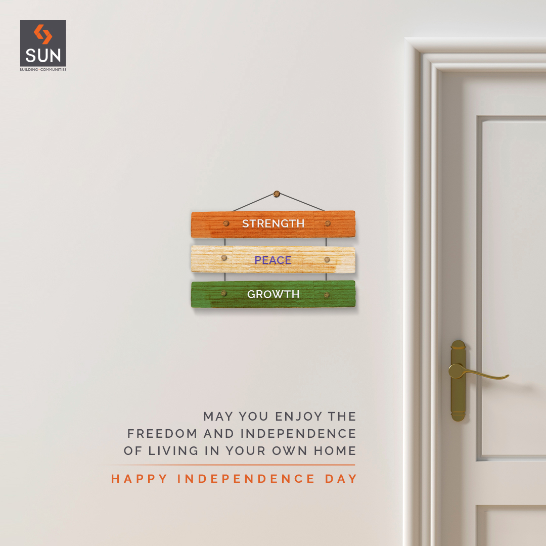 Home not just encompasses one's self but everything that one stands for. Their dreams, their aspirations, their goals and their freedom.

This #IndependenceDay, enjoy the #freedom and independence of living in your own home and share it with your family.

#HappyIndependenceDay https://t.co/3RW3FQcK9u