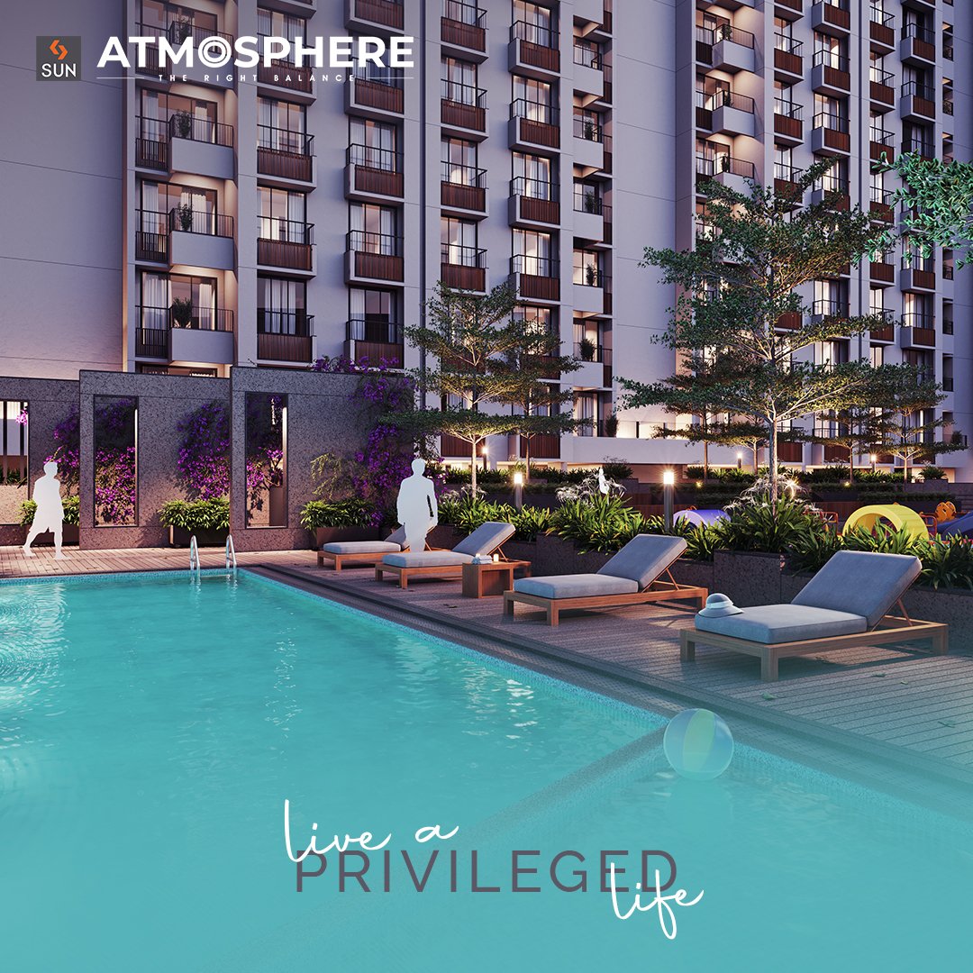 Sun Atmosphere will attract your gaze as you behold your vision of living a privileged lifestyle. With mood defining ambiences, find yourself immersed into the pool of dreams and swing through those happy moments every single day. 
#SunBuildersGroup #SunBuilders #SunAtmosphere https://t.co/MBuKY1kbYl