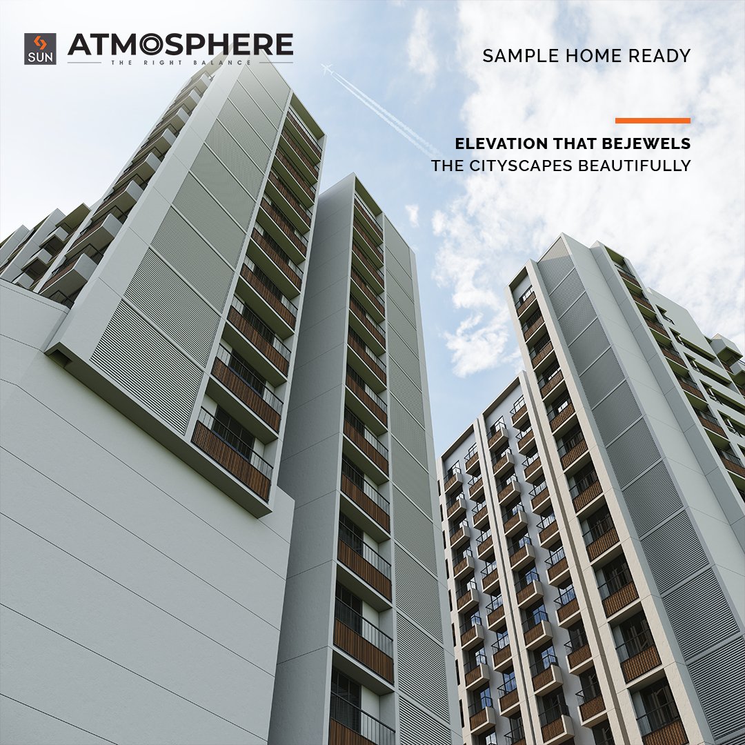 If you are a home enthusiast of the contemporary times & you are willing to find your dream home then the residential project Sun Atmosphere will catch your attention immediately.

#SunBuildersGroup #SunBuilders #SunAtmosphere #LivingAtmosphere #Residential #Retail #Homes #Shela https://t.co/ipcW9GHdQd