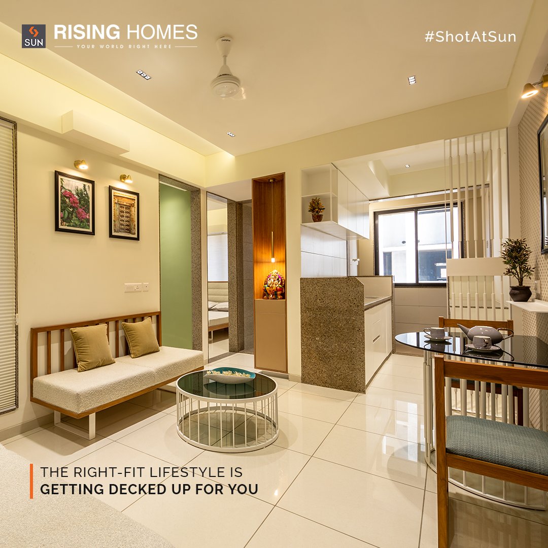 Rise beyond the hustle-bustle of the city life and allow yourself to be surrounded by the hues of affordable luxury.

#SunBuildersGroup #SunBuilders #SunRisingHomes #RisingHomes #Residental #Retail #CompactLiving #AffordableHomes #Homes #1BHK #Jagatpur #BuildingCommunities https://t.co/DjDifzW0Rm