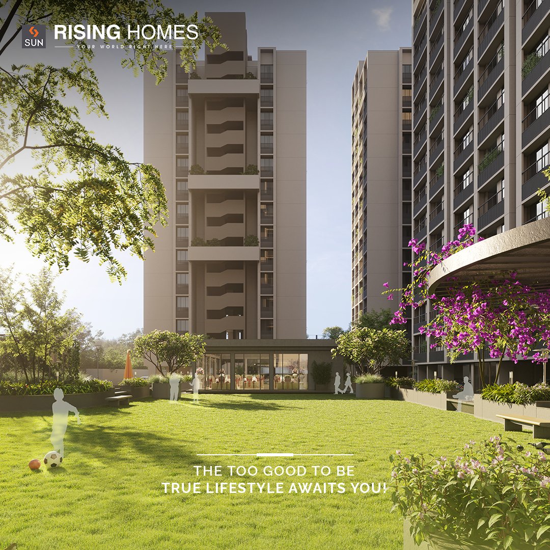 #SunRisingHomes is a well-planned and meticulously executed project that is ideally positioned in Jagatpur, Ahmedabad. It comprises of the 1 & 1.5 BHK compact homes, along with shops, showrooms & commercial spaces, in close proximity to SG Highway & well-populated townships. https://t.co/Gea4L66QXC