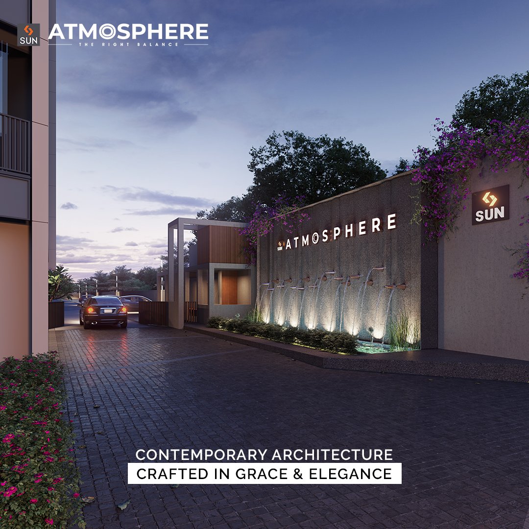 #SunAtmosphere in #Shela, #Ahmedabad by #SunBuilders is a residential project that offers the perfect combination of contemporary architecture & features to provide comfortable living to each of its residents.

#SunBuildersGroup #LivingAtmosphere #Residential #Retail #Homes https://t.co/oG4nuiQwgE