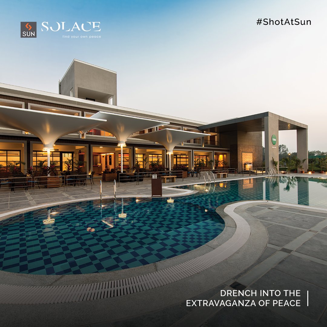 Be in peace & experience the charismatic charm of alluring outdoors. 

Let your weekend be reserved for the wonderful times drenched with the extravaganza of #SunSolace, the fully furnished weekend villas.

Club house open for visit;

For Details Call: +91 99789 32062 https://t.co/H5RwyPAXRN