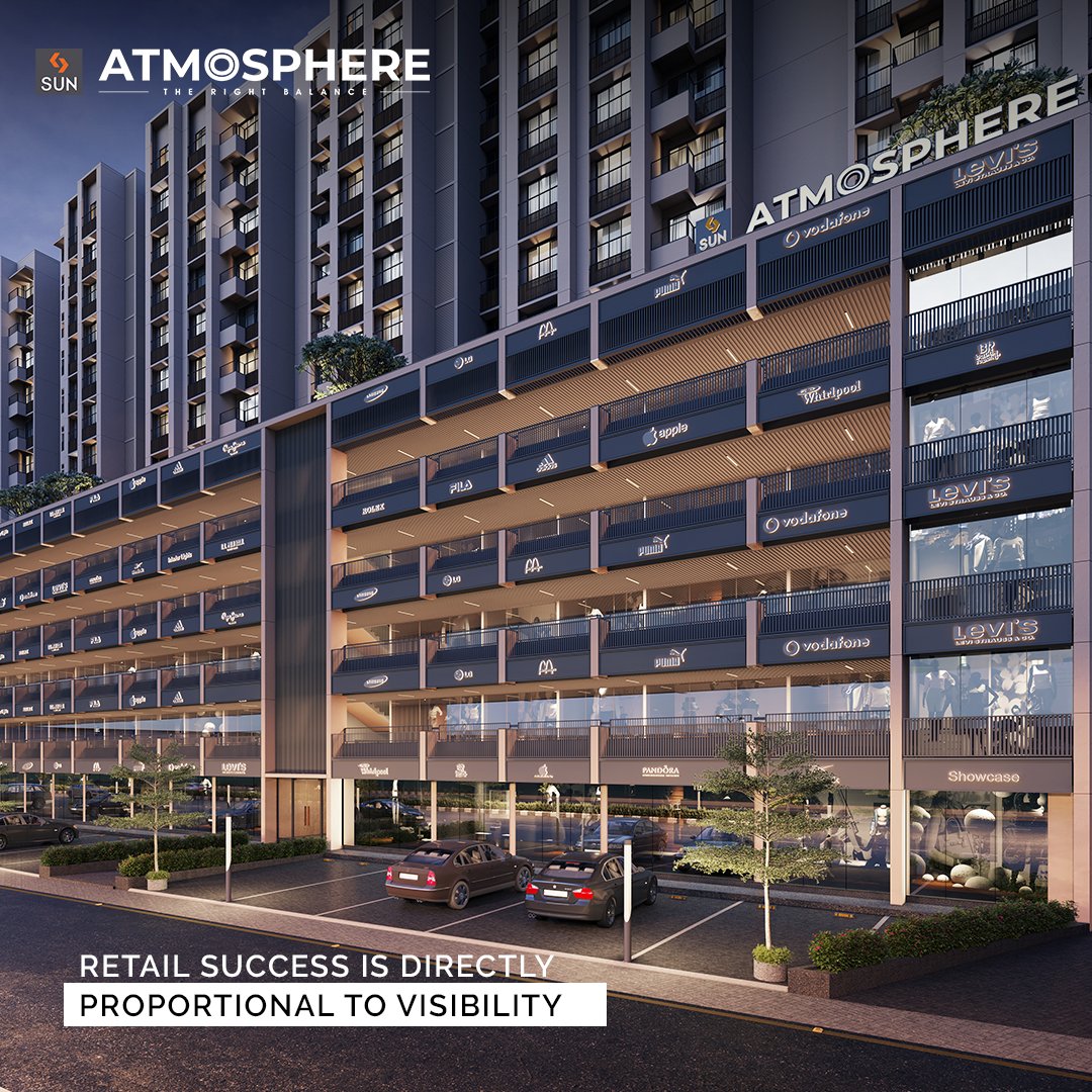The strategically conceptualized project, #SunAtmosphere by #SunBuildersGroup, located in the flourishing neighbourhood of Central #Shela - Opp Club O7 boasts of offering the best in town commercial spaces.

#SunBuilders #LivingAtmosphere #Residential #Retail #Homes #2BHK #3BHK https://t.co/y7pJCLTAd8