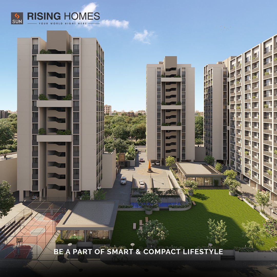 Spread over an area of 3.19 acres, Sun Rising Homes has 971 units of residences to offer. Being situated at Jagatpur, this residential project has 10 towers with 14 floors.
#SunBuildersGroup #SunBuilders #SunRisingHomes #RisingHomes #Residental #Retail #CompactLiving https://t.co/mZv0pRssN5