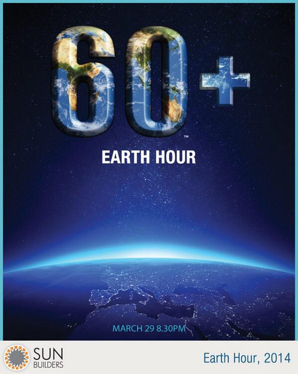 Turn out ur lights for #EarthHour on Saturday, March 29 at 8:30 pm & show ur commitment to a better future. http://t.co/AGodlcTLeQ