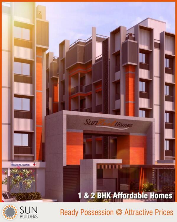 Sun Real Homes - 1 & 2 BHK #affordable Homes with features & amenities for a modern lifestyle. Call +91 3011 1000 http://t.co/21HA9YbmB2