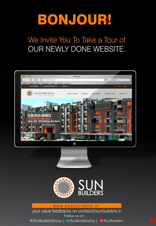 Sun Builders,  launch, brand, new, website