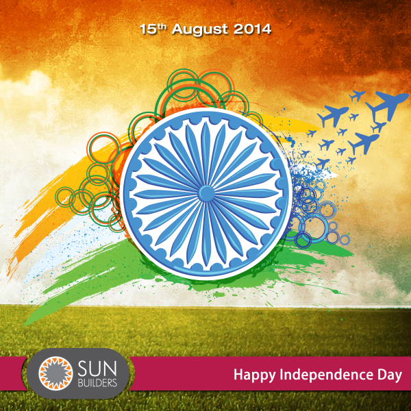 @SunBuildersGrp wishes #EVERYONE #peace , #prosperity and #progress on this glorious #IndependenceDay ! http://t.co/R2GTxJMCqC