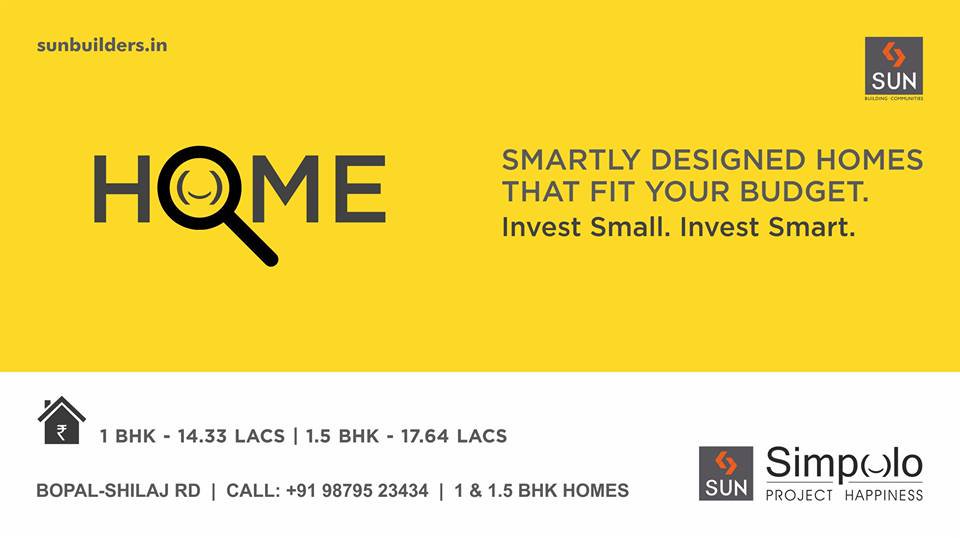 Invest smartly in #SunSimpolo-1 & 1.5 BHK apartments from 14.33 lacs at Bopal-Shilaj http://t.co/3sruzZ3OZD http://t.co/L1fRSeLbTL