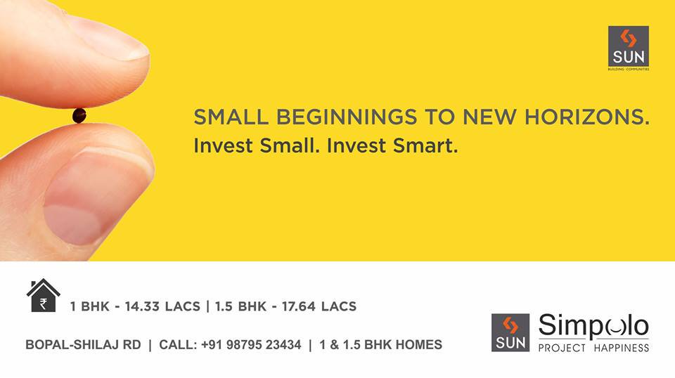 Presenting Sun Simpolo 1-1.5 BHK smart homes, Bopal Shilaj road by Sun Builders Group.  
http://t.co/ba0lmKNspv http://t.co/5pc8xYS4ff