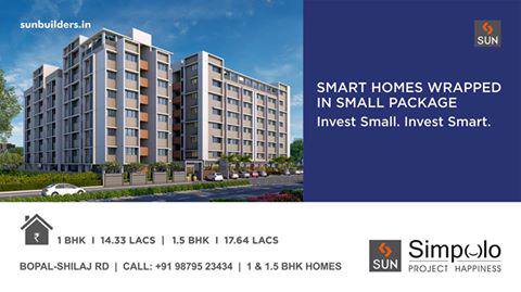 Unveiling #ProjectHappiness #SunSimpolo 1&1.5BHK starting at delightful price of Rs14.33 lacs. http://t.co/ba0lmKvR0V http://t.co/pqiUUObTro