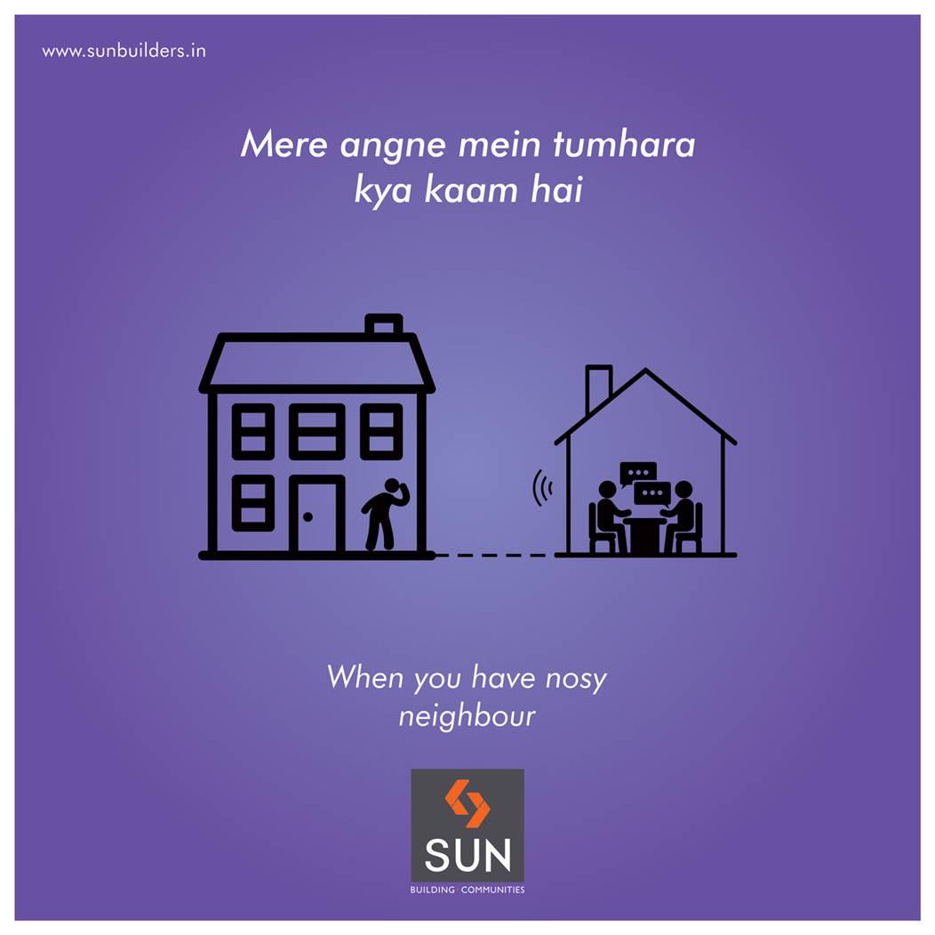 Everyone has that neighbor who's unrealistically interested in peeping through your house than minding his business. http://t.co/IwJwFOB13l