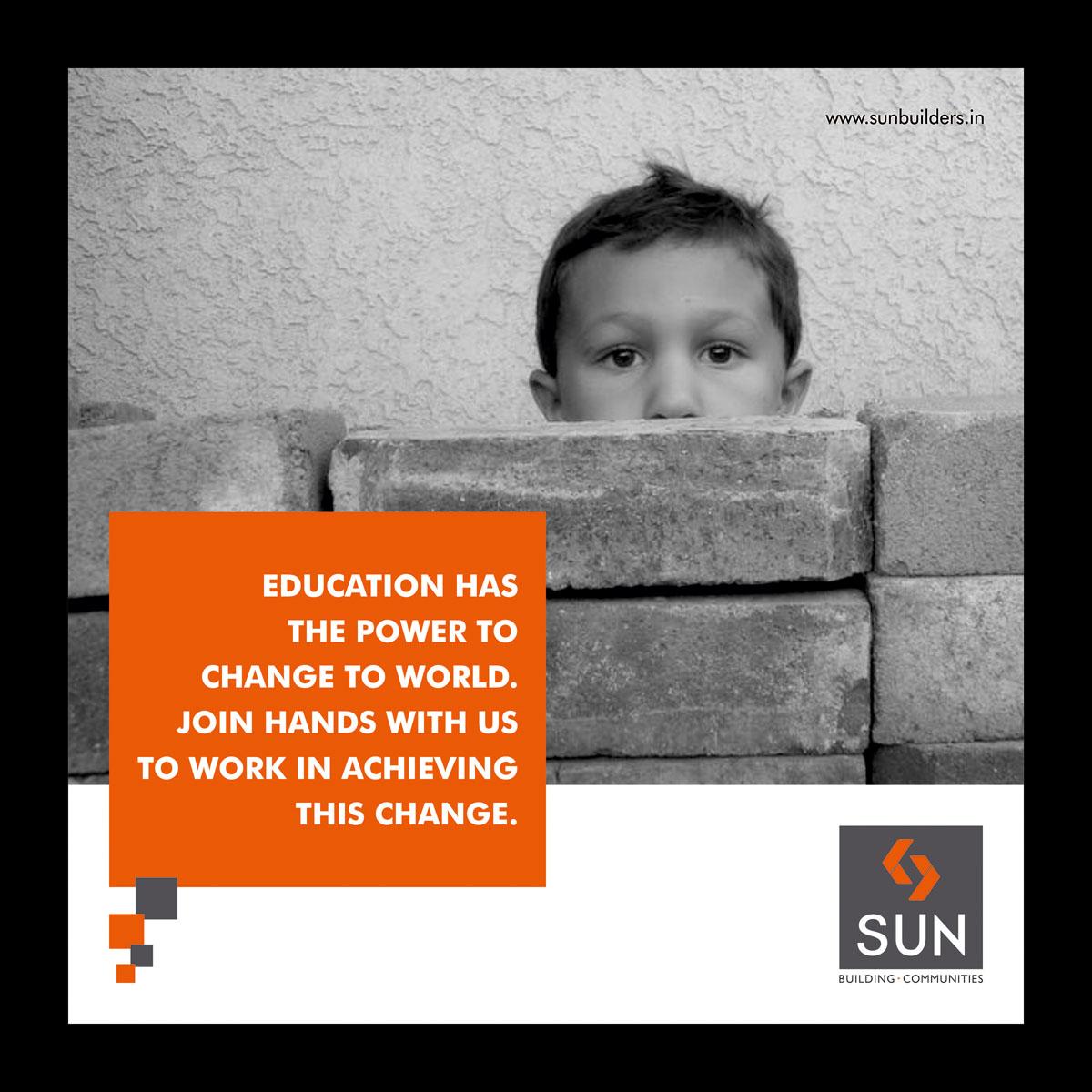 We endeavour to make a big change in the lives of those who are less fortunate. Let’s educate and empower them. http://t.co/jaRYFebVkH