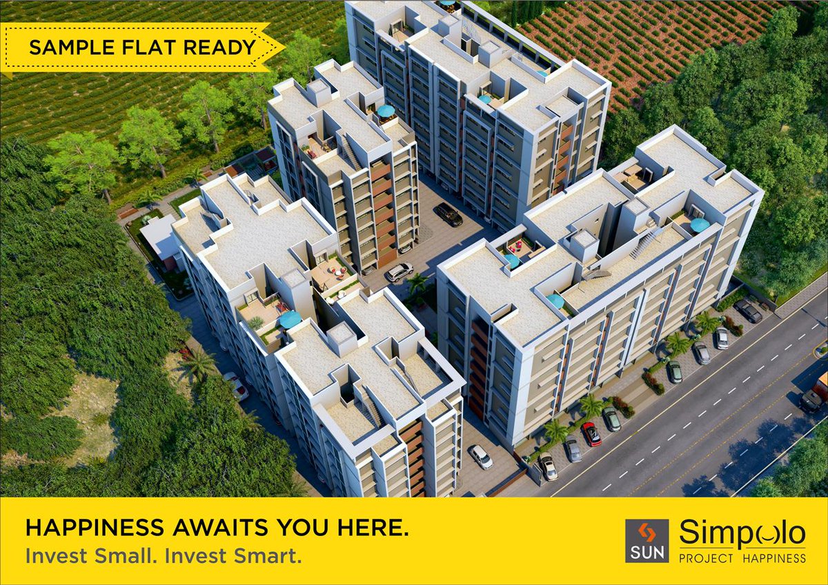 Ready! Sample flat of 1 & 1.5 BHK homes at Sun Simpolo.
Starting from 14.33 lacs!
Visit : http://t.co/3sruzYMe85 http://t.co/V71LlHiYVS