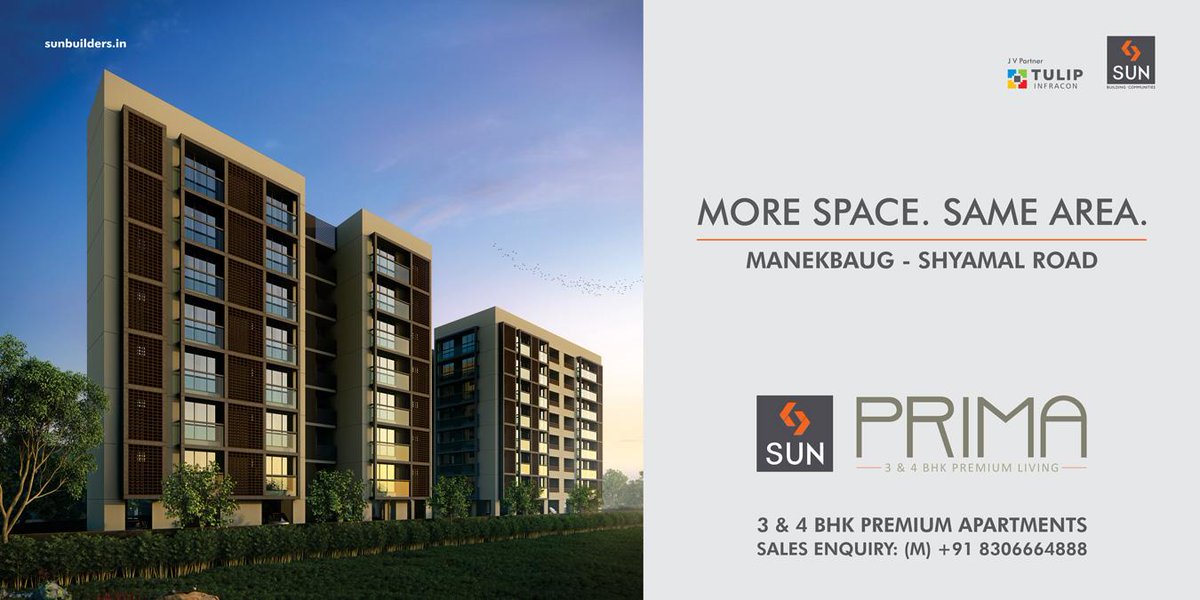 Presenting Sun Prima, a project that promises more space in the same square feet. 
http://t.co/KMGjkWq08w http://t.co/B78vbvQlaZ