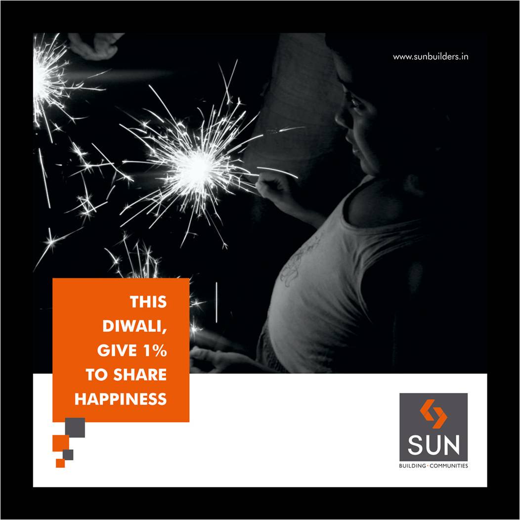 Share a smile with someone! Give 1% of the fireworks you plan to enjoy to light up someone else’s #Diwali https://t.co/Kp7l25w2Ef