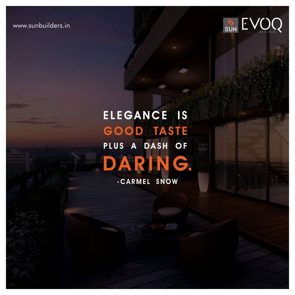 Find the splash of elegance in Sun Evoq!

Know more: https://t.co/idZTDVcEwj https://t.co/gCOtqjSKIa