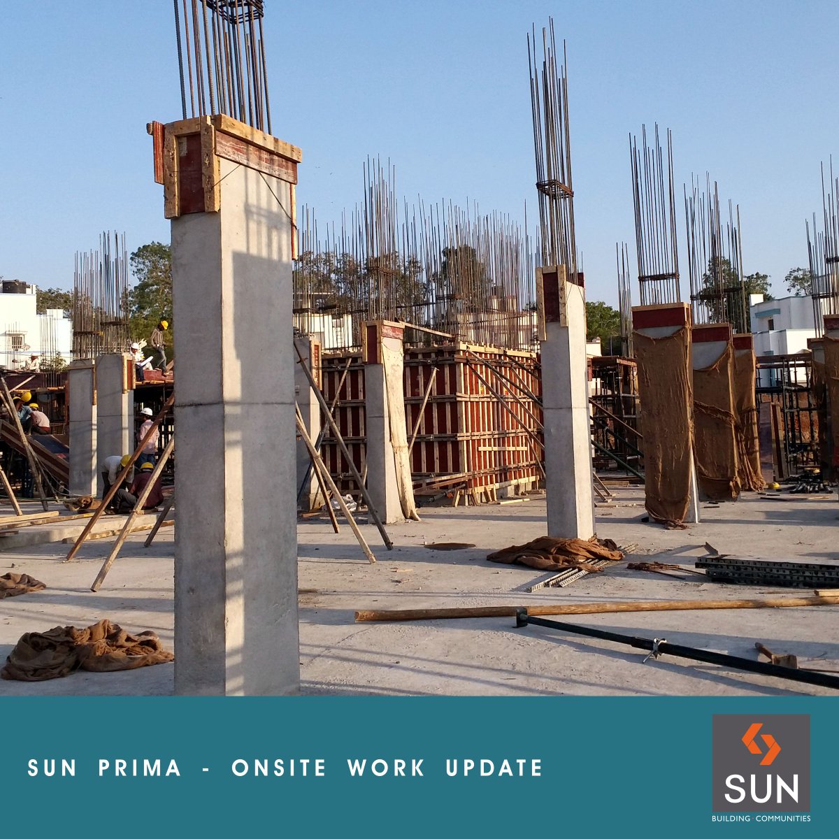 Sharing the construction progress at Sun Prima site at Manekbaug.
Please visit - https://t.co/6O9yJwzHRP #RealEstate https://t.co/hljHDWjyup
