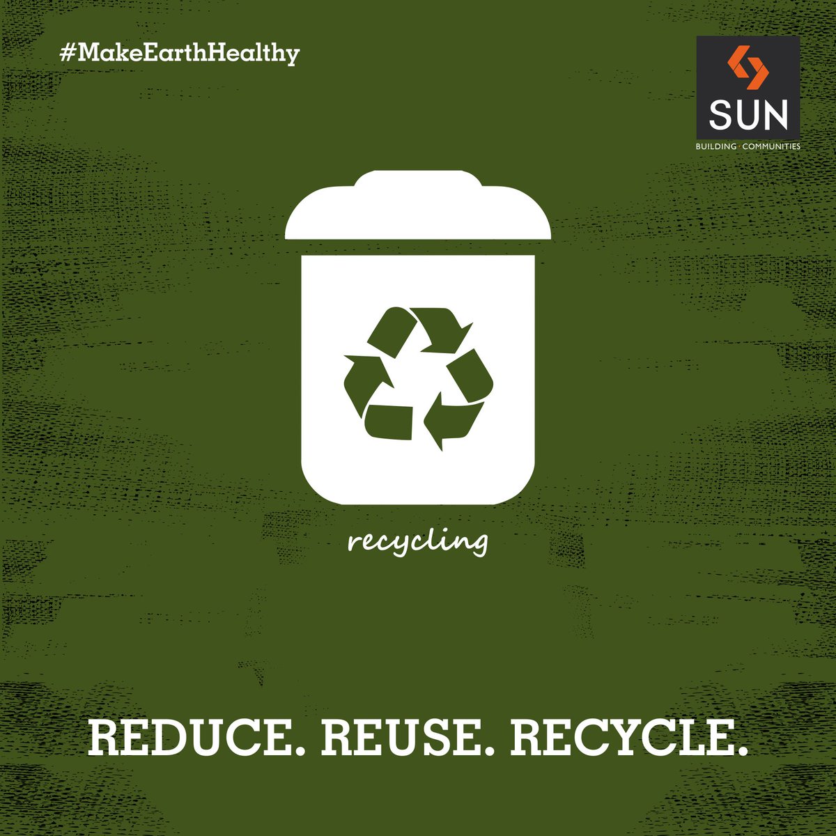 #MakeEarthHealthy
Use resources optimally. Reduce wastage, encourage reuse and recycle whenever possible. https://t.co/Wu5nGhQ5Uj