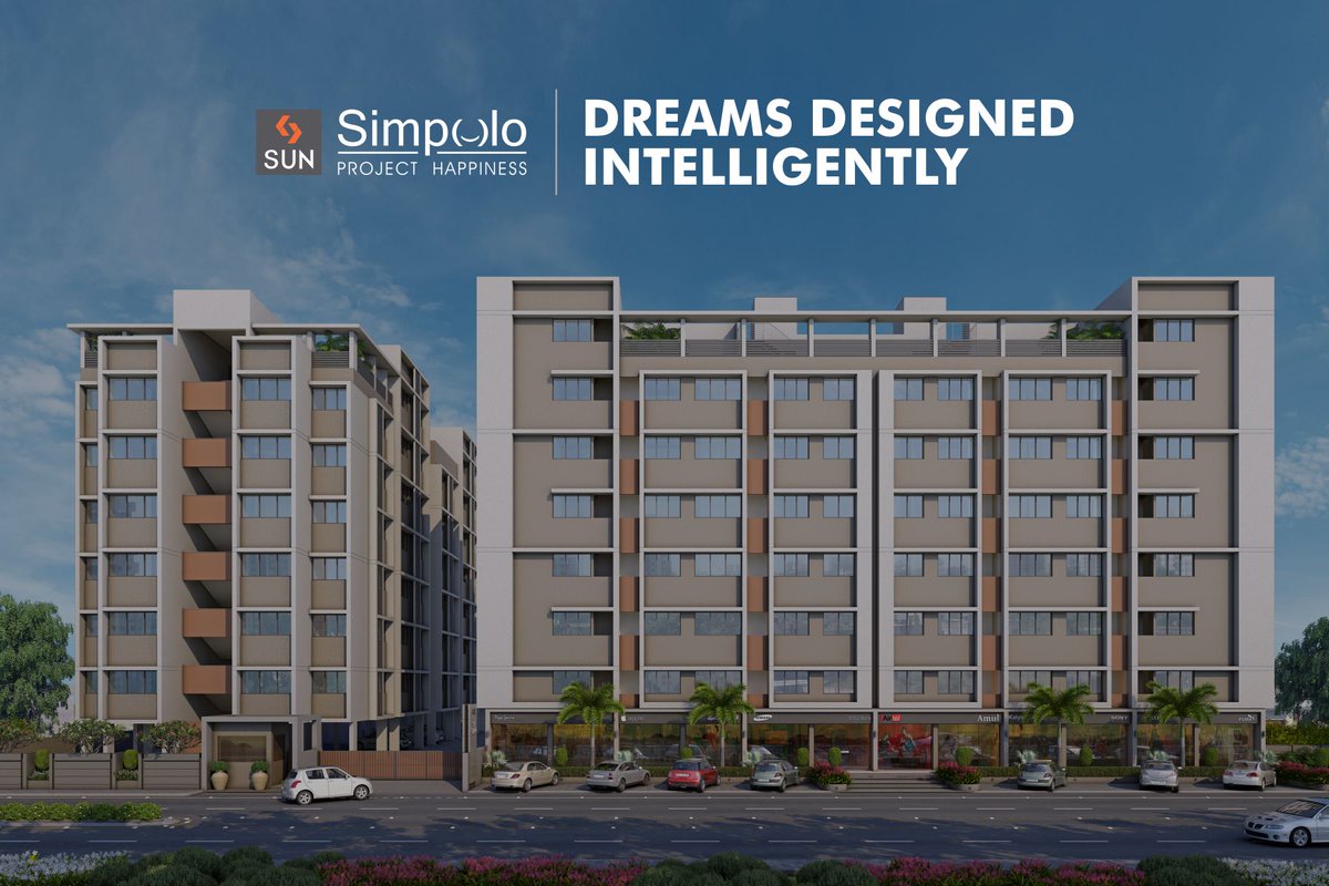 Our new residential project – Sun Simpolo, initiated at Bopal Shilaj Road. Click https://t.co/u13dM2K1OW https://t.co/m4Fg69ySsk