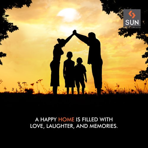 You feel at home when you enjoy joyous moments with your family. https://t.co/GdOiap47T8