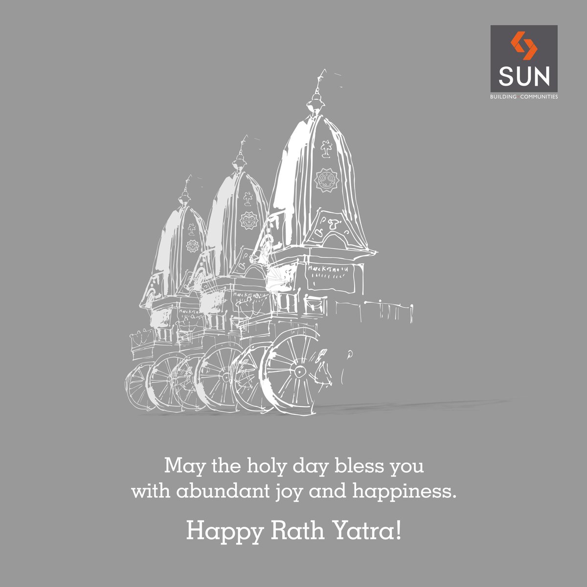 Celebrating the festival with joy and happiness. 
Happy #RathYatra to everyone! https://t.co/c7AbywyATR