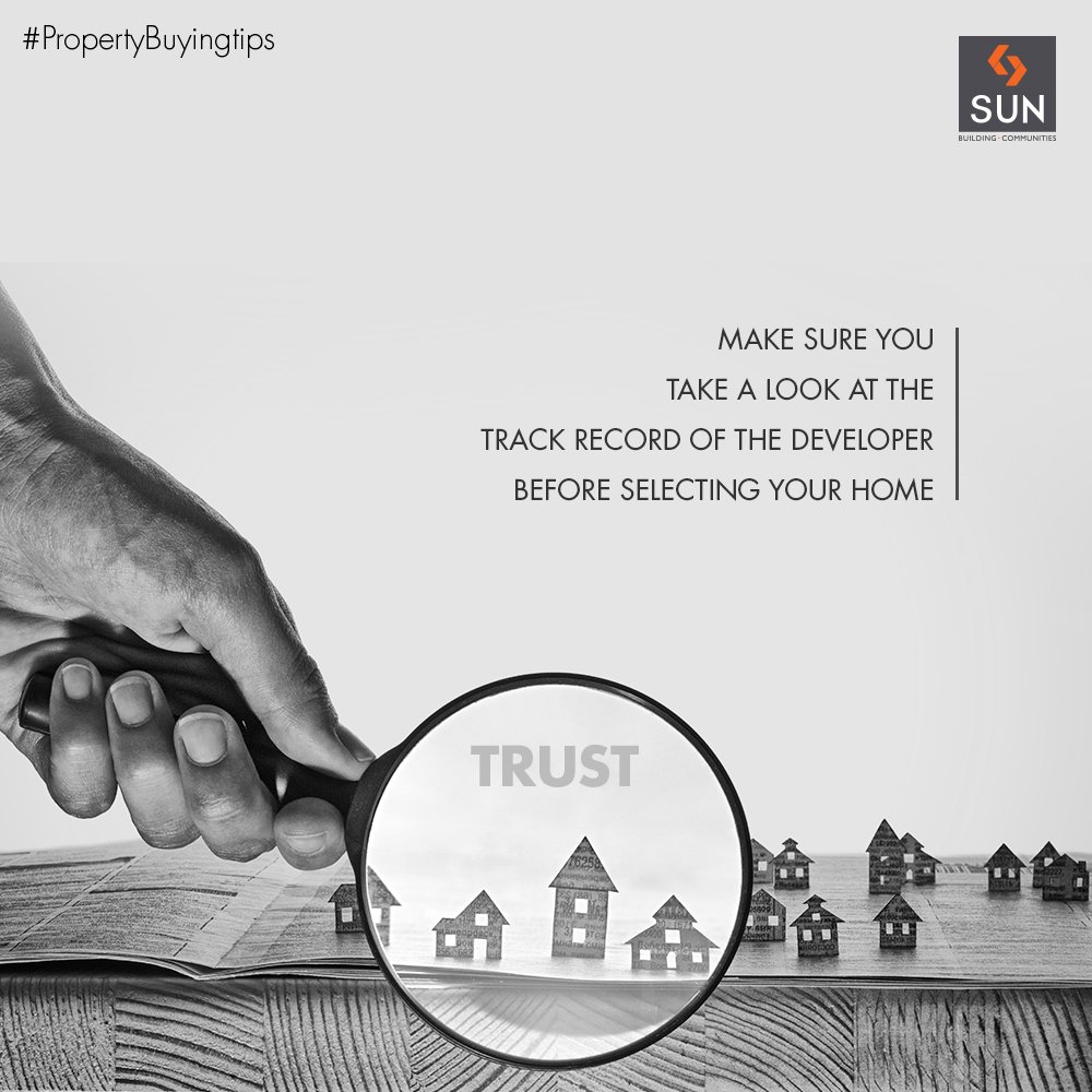 Conducting a thorough background check of the developers will give you an idea of their reputation in the market and help you understand if it’s viable to invest in their property or not.
#PropertyBuyingTips #SunBuildersGroup #RealEstate #SunBuilders #Ahmedabad #Gujarat https://t.co/2c1FkKhN54